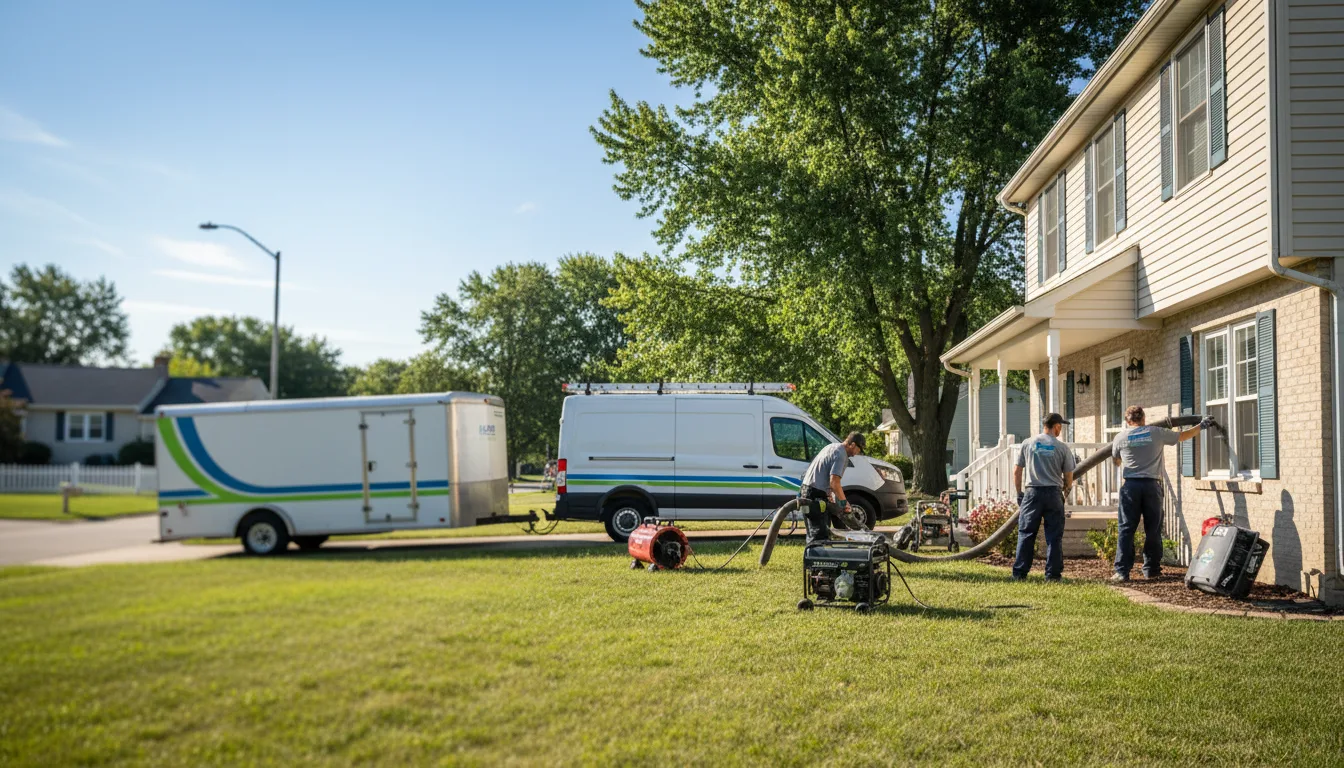 Flooded Basement Restoration And Cleanup With Repair in Star Lake, NY near me